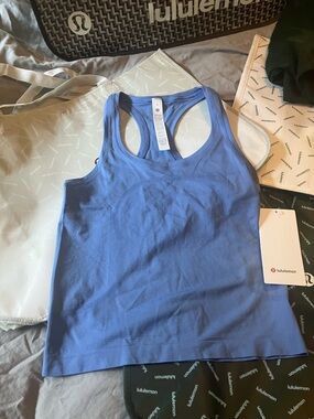 NWT Lululemon Swiftly Tech Racerback Tank 2.0 *Race Sz 4, PREP BLUE